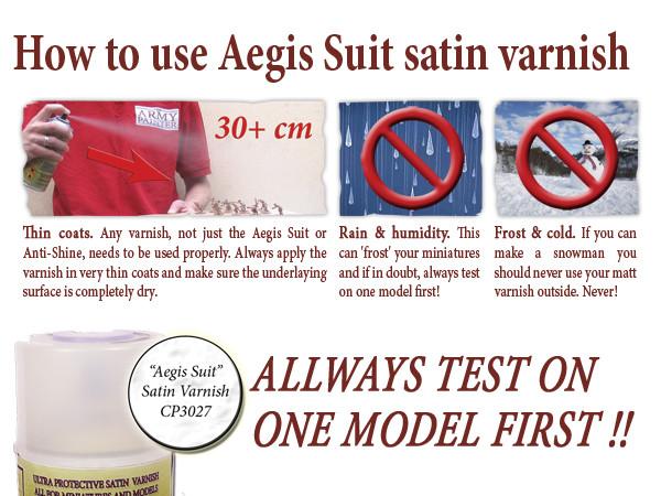 Aegis Suit Satin Varnish