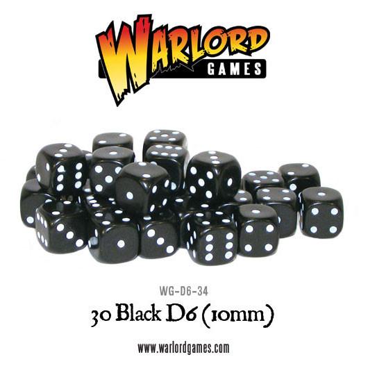 30 Black D6 (10mm)