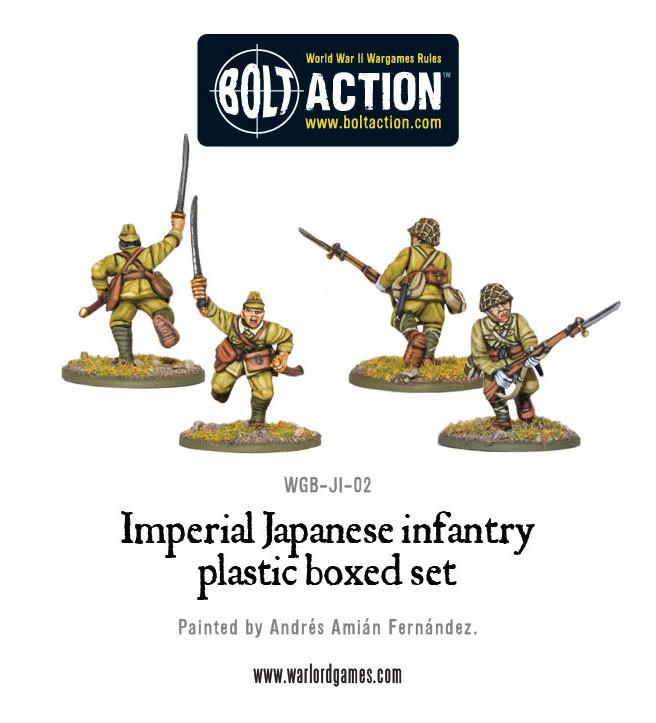 Imperial Japanese infantry plastic boxed set